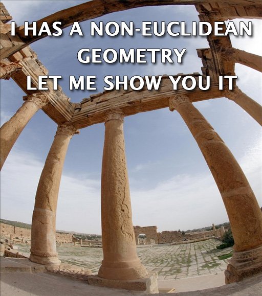 non-euclidian